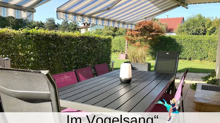 Ferienwohnung für 8 Personen, mit Garten und Terrasse in Sigmarszell