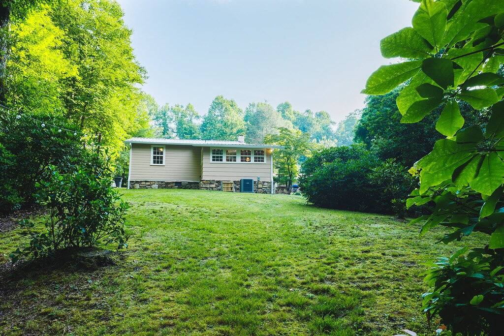 Rustic cabin at Dupont Forest in Transylvania County