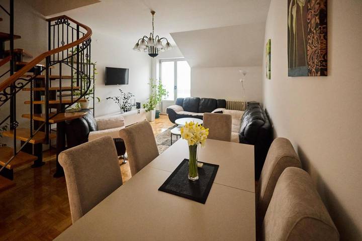 Gîte pour 5 personnes, avec vue et balcon, animaux acceptés à Novi Sad - 3