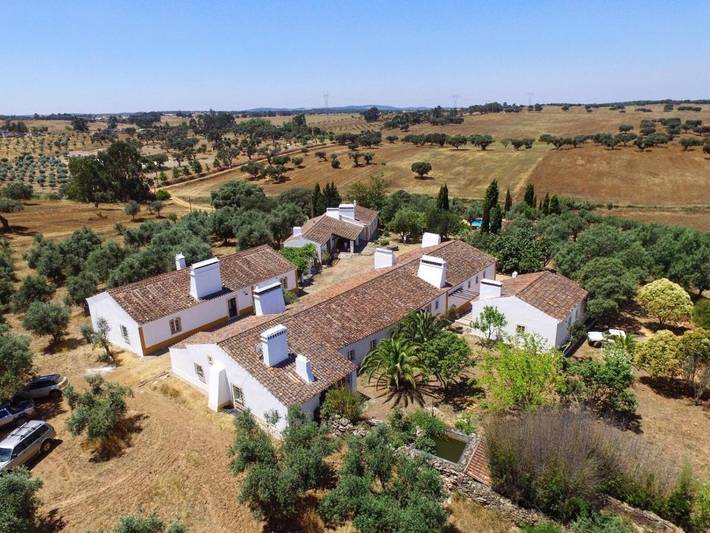 Villa para 30 pessoas, com jardim e vista e ainda piscina, com animais de estimação em Estremoz