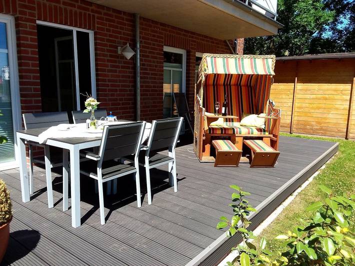 Ferienwohnung für 4 Personen, mit Garten und Terrasse in Greetsiel