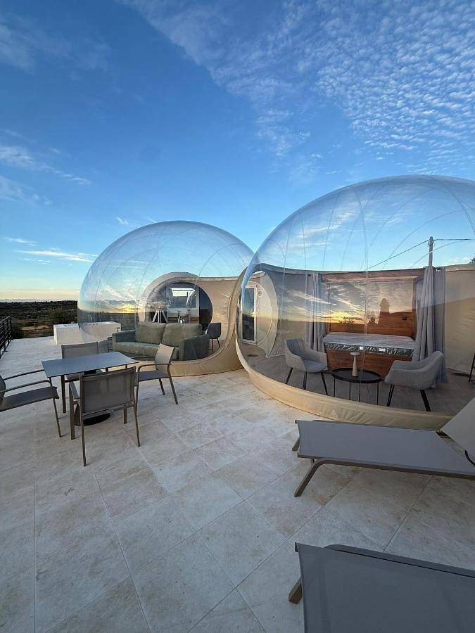 Camping para 4 personas, con Terraza además de Jacuzzi y Vistas en Castilla-La Mancha