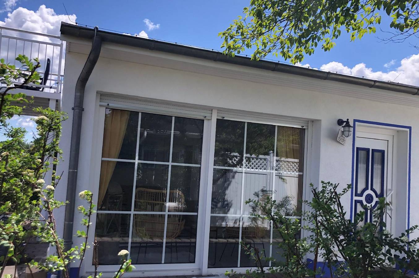 Sunny beach house with view of the lagoon for 4 pers in Mönkebude, Szczecin Lagoon