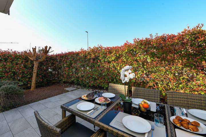 Ferienhaus für 8 Personen, mit Garten und Balkon
