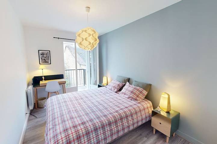 Appartement entier, Appartement Cosy en coeur de ville de Fontainebleau 65m² - 2 chambres in Fontainebleau, Seine-et-Marne