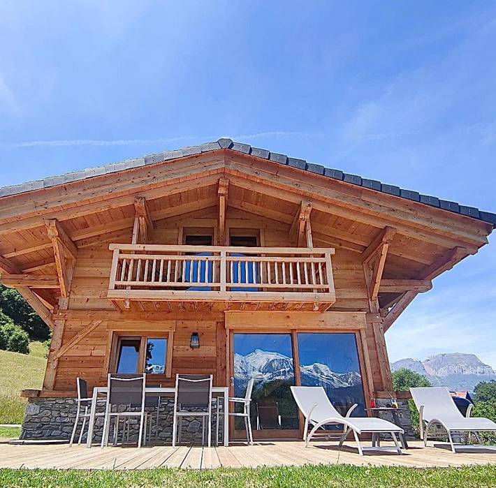 Chalet pour 6 personnes, avec jardin et vue, adapté aux familles