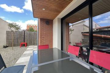 Chalet pour 4 personnes, avec jardin et terrasse à Toulouse