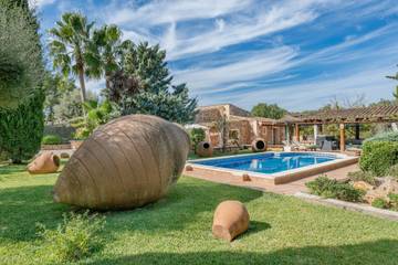 Finca in Sencelles, Mallorca Inselmitte für 9 