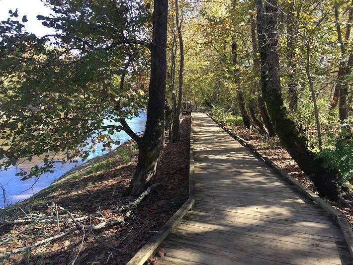 Log cabin for 3 people, with terrace in North Carolina