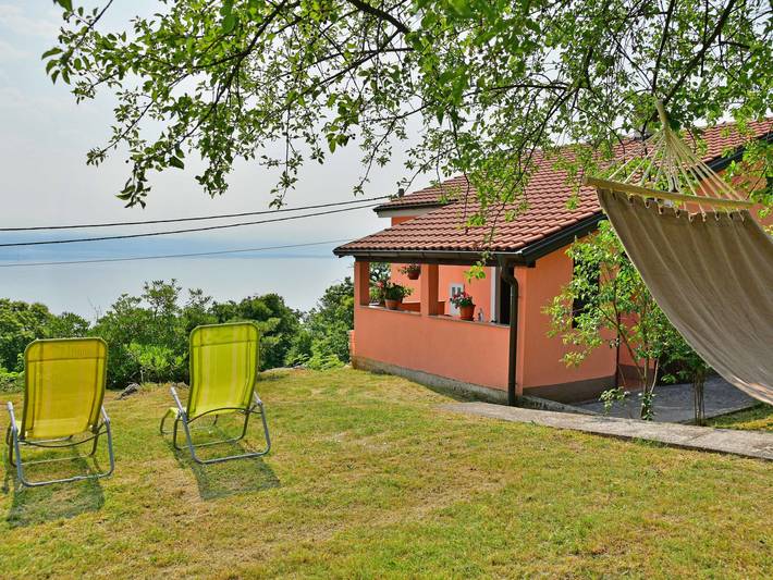 Ferienhaus mit Meerblick für 4 Personen, mit Garten und Terrasse, mit Haustier in Kvarner Bucht