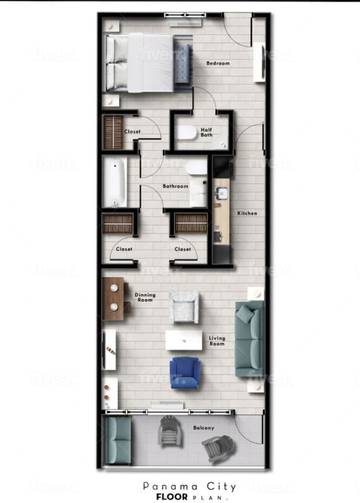 Vacation Rental for 4 Guests in Gulf Highlands, West Panama City Beach, Picture 3