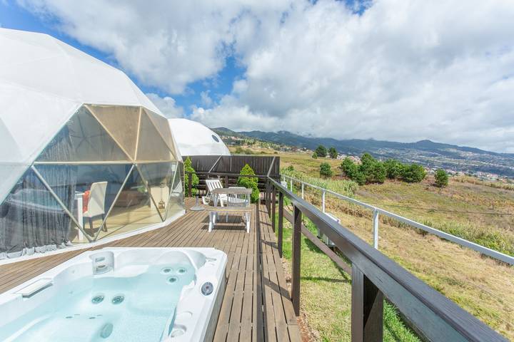 Soul Glamping – Eco-Retreat – Luxus – Whirlpool in Madeira