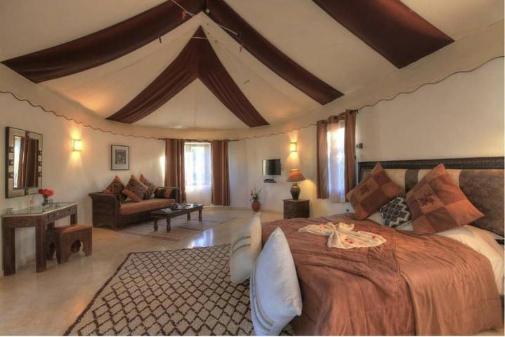 Maison d’hôte pour 2 personnes, avec jardin et piscine ainsi que bassin pour enfant et vue, animaux acceptés à Tameslouht - 3