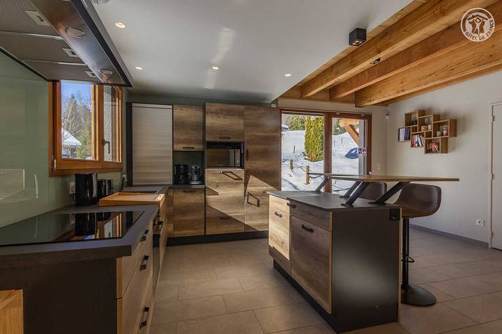 Chalet pour 12 personnes, avec balcon à Hauteluce - 4