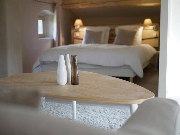 Chambre d’hôte pour 2 personnes, avec piscine ainsi que jardin et jacuzzi à Grospierres - 3