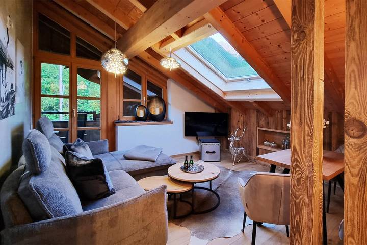 Hütte für 2 Personen, mit Ausblick und Sauna sowie Balkon im Karwendel - 4