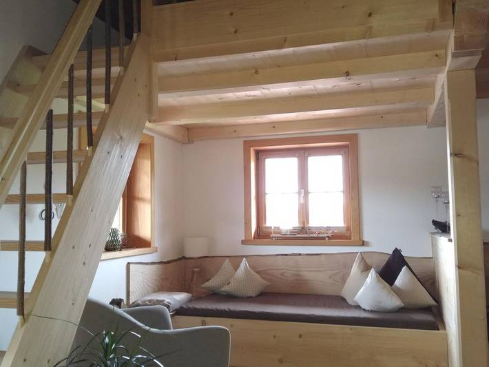 Ganze Ferienwohnung, Ferienwohnung Holzzeit - Ferienwohnung in Wurmansau, Saulgrub
