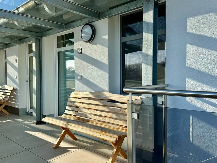 Ferienwohnung für 3 Personen, mit Balkon und Balkon/Terrasse sowie Garten in Thiessow - 2
