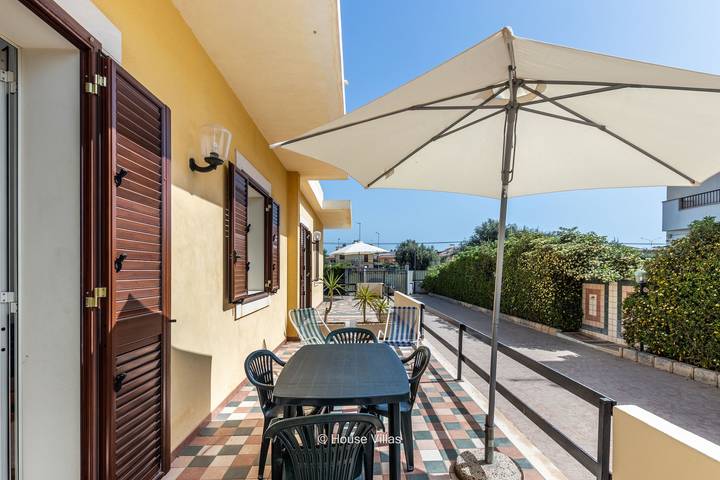 Appartamento per 4 persone, con giardino a Marina di Avola