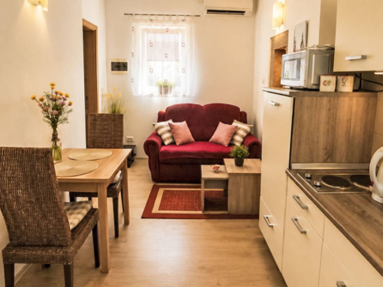 Ganze Wohnung, Appartement Silvy 3 in einem Steinhaus im istris in Grad Poreč, Porec und Umgebung