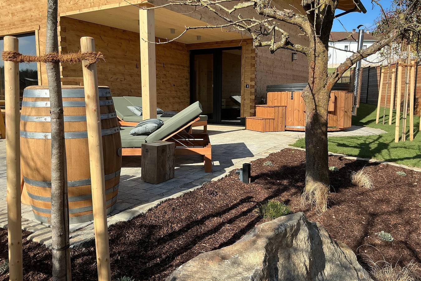 Bayerwald Chalet Liebenstein - Luxuschalet mit Sauna, Hot Pot, Ruhe und bayerischer Gemütlichkeit. in Bad Kötzting, Ostbayern