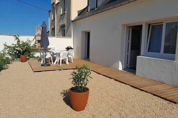 Gîte pour 6 personnes, avec jardin et terrasse dans Plage de la Joie