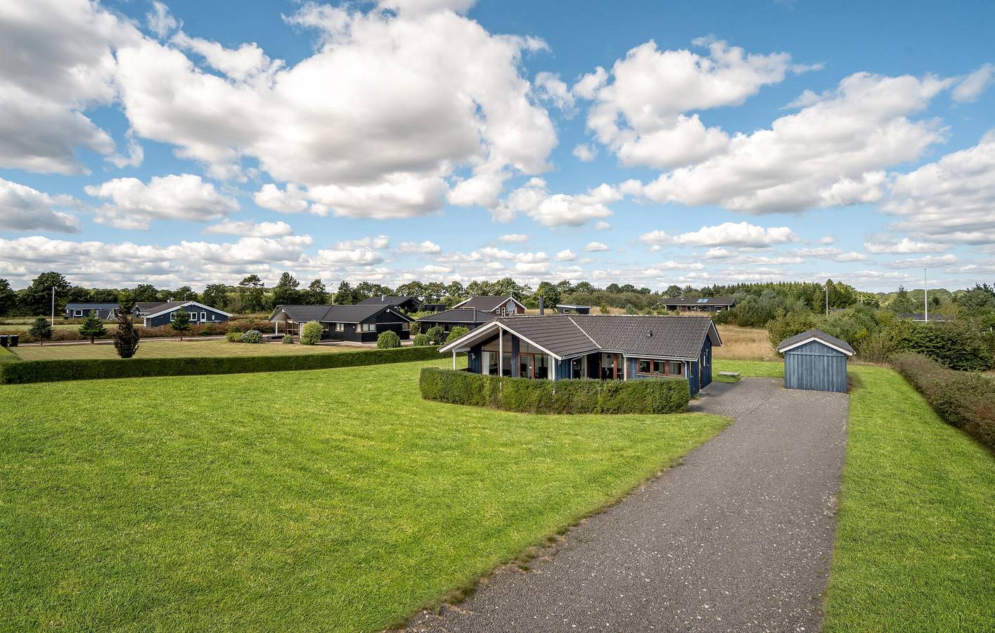 Ferienhaus für 8 Personen mit Terrasse in Ikast-Brande