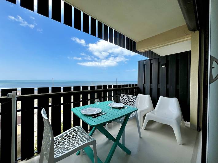 Location de vacances pour 2 personnes, avec Vue sur l’océan et Balcon à Hourtin