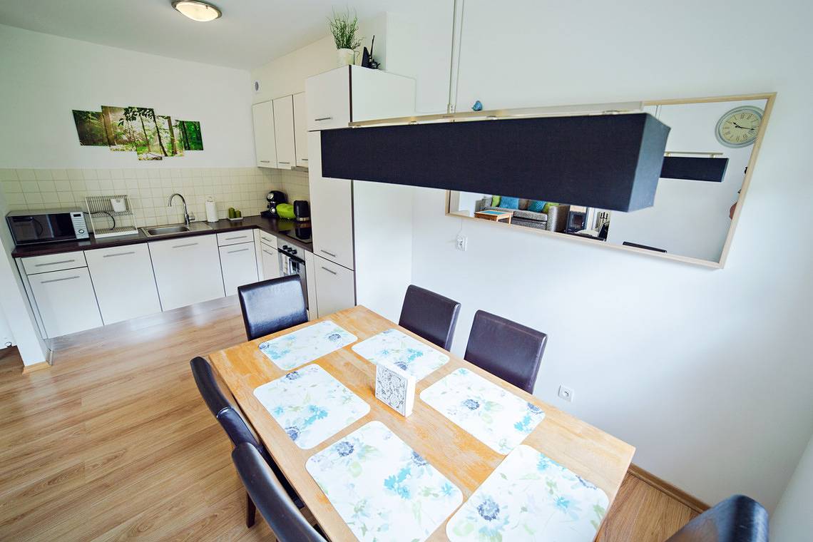 Cały apartament wypoczynkowy, Apartament wakacyjny dla 5 osób z taras in Karpacz, Sudety (Polska)