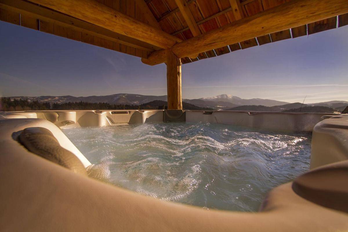 Osada Beskidzka in Zawoja, Karpaty (Polska)