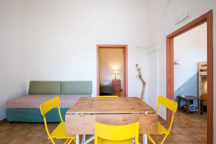 Location de vacances pour 5 personnes, avec jardin à Nardò