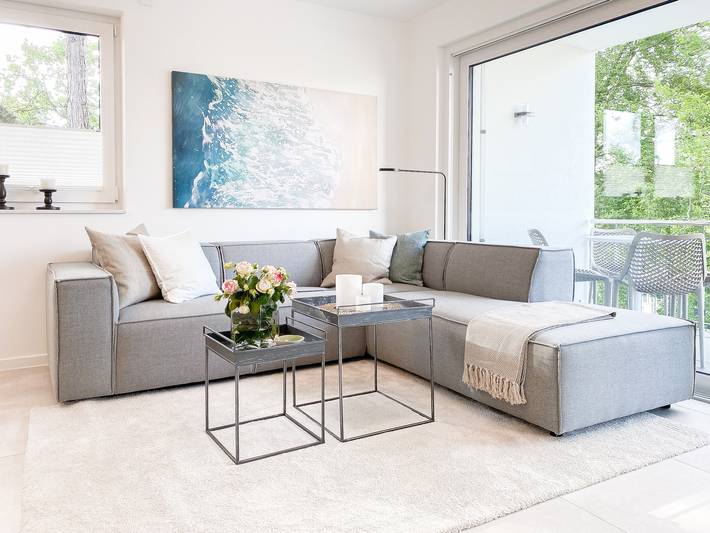 Ferienwohnung für 4 Personen, mit Balkon - 1