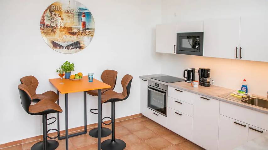 Ferienwohnung für 6 Personen, mit Terrasse in Kröpeliner-Tor-Vorstadt