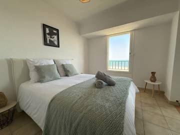 Gîte pour 2 personnes, avec balcon/terrasse, animaux acceptés dans Plage Centrale (Valras-Plage)