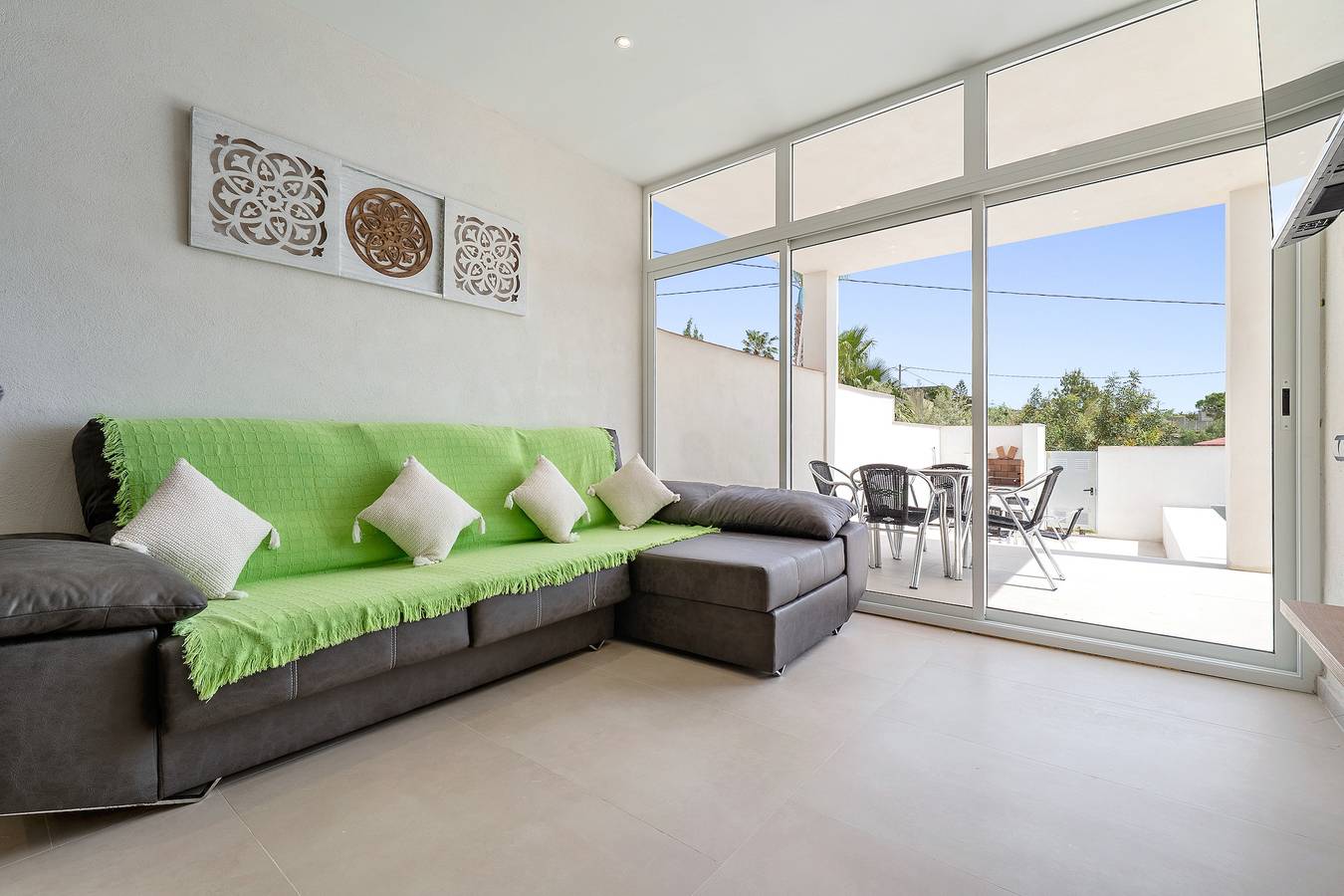 Maison de vacances 'Illa De Buda' avec vue sur les montagnes, Wi-Fi et climatisation in Terres de l'Èbre, Delta de l'Ebre