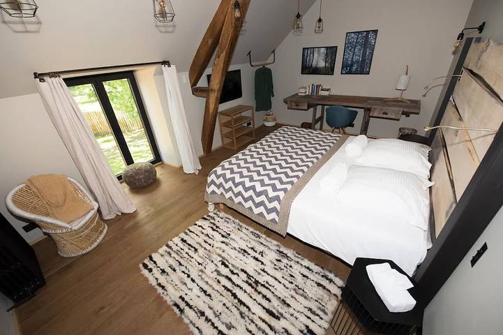 Gîte pour 3 personnes, avec piscine ainsi que balcon et sauna à Saint-Laurent-Nouan - 4