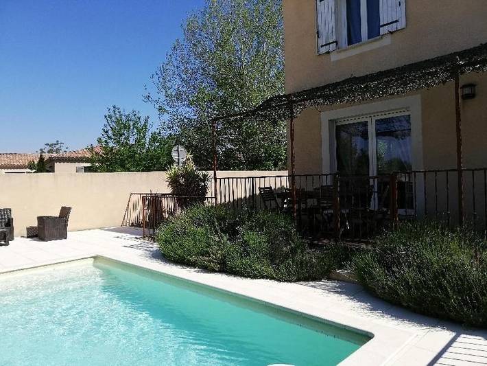 Maison de vacances pour 8 personnes, avec piscine ainsi que vue et jardin, adapté aux familles - 1