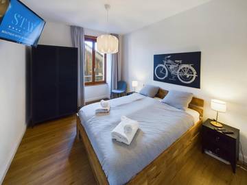 Gîte pour 3 personnes, avec vue et balcon à Porrentruy