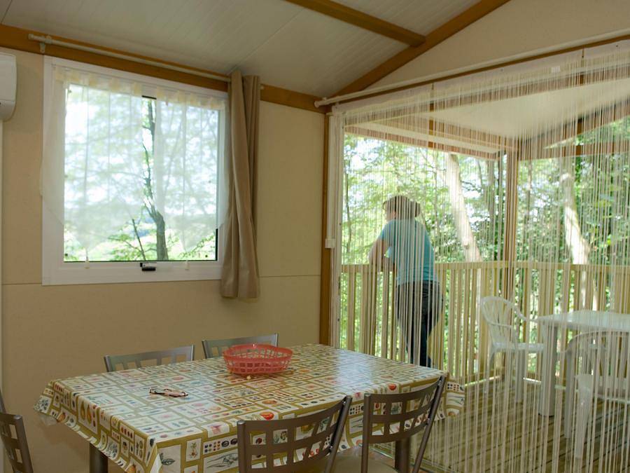 Camping le Bourdieu - Chalet 5 personen - Cottage in Durfort, Ariège