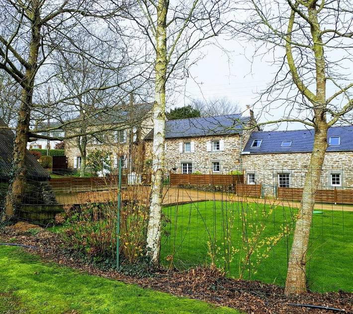 Maison de vacances pour 2 personnes, avec Terrasse ainsi que Jardin et Vue