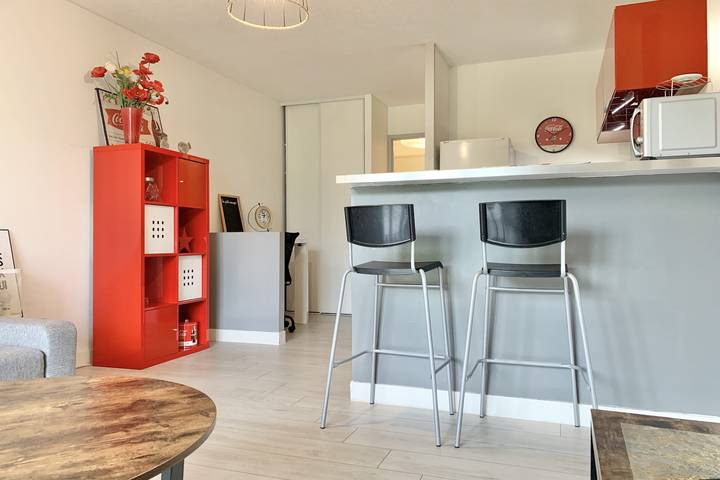 Studio für 2 Personen, mit Balkon, kinderfreundlich in Grenoble - 4