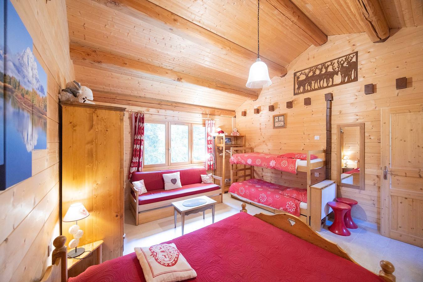 Chambre d’hôtes « Chambre Familiale » avec Wi-Fi in Le Revard, Montcel