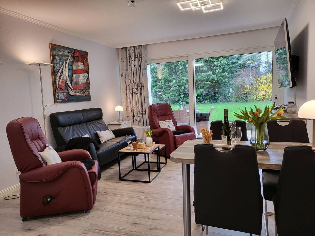 Ganze Wohnung, Haus Villa Anna Ii - Ferienwohnung 70 "Dünenperle" in St. Peter-Bad, St. Peter-Ording