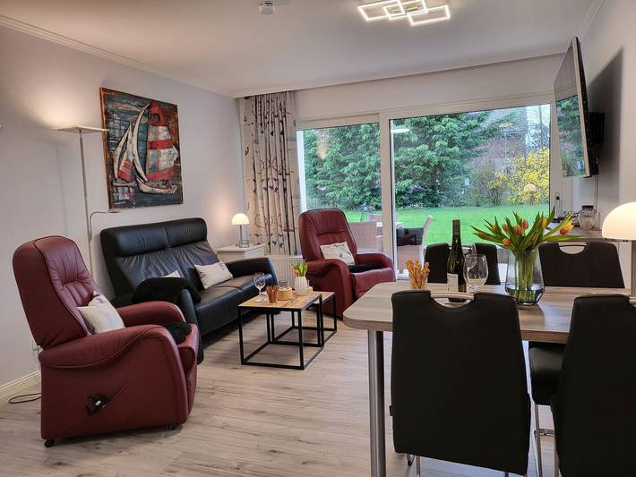 Ferienwohnung für 4 Personen, mit Terrasse und Garten in St. Peter-Ording, Halbinsel Eiderstedt