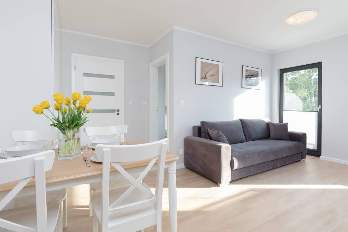 Ganze Wohnung, Intimate Apartment | Spa & Gym | 550 m to the beach in Międzywodzie, Wollin