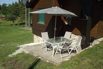 Gîte pour 4 personnes, avec jardin, animaux acceptés à Saint-Genès-Champespe