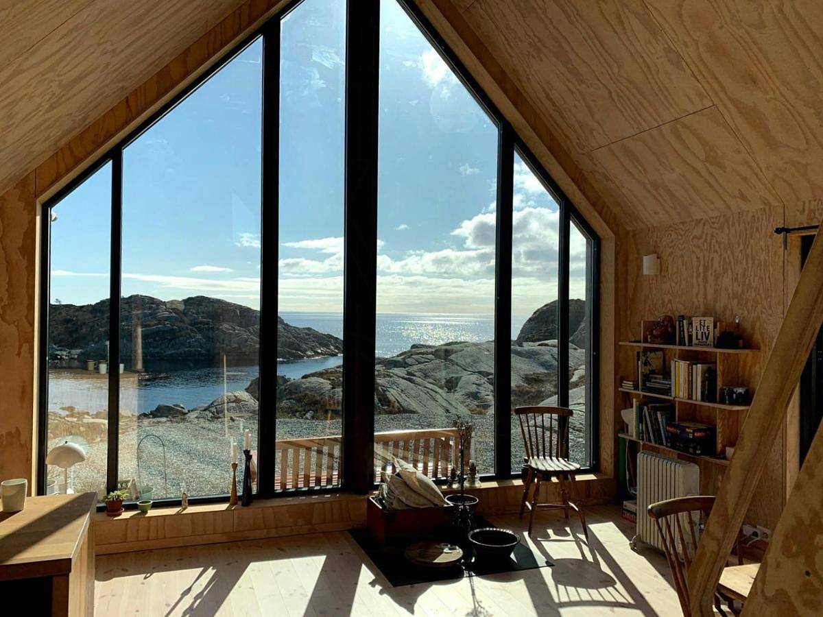 Seaside Cabin With Secluded Location In Bokn in Bokn