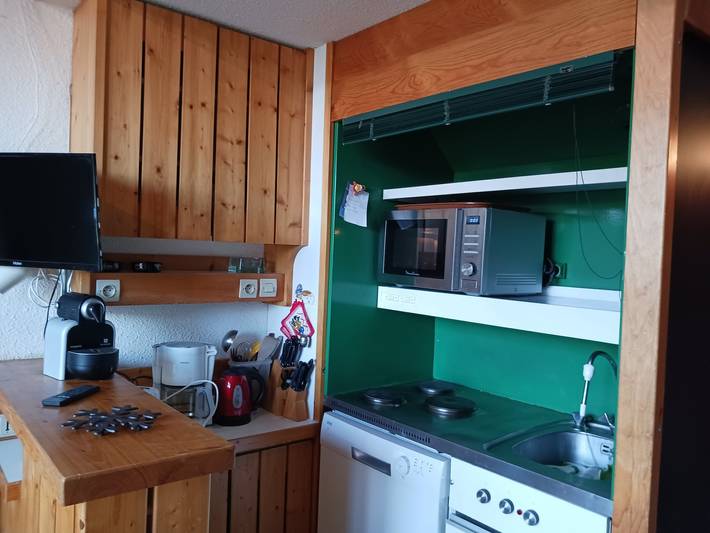 Ganze Wohnung, Studio mit Mezzanine für 5 Personen in Arcs 1800, Haustiere erlaubt in Arc 1800, Bourg-Saint-Maurice