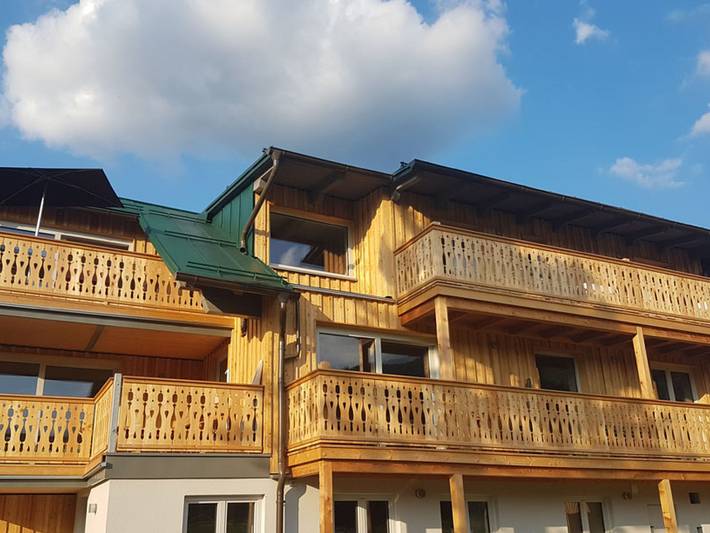 Hütte für 4 Personen, mit Terrasse und Pool in Gosau
