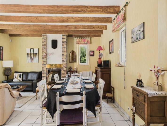 Gîte pour 8 personnes, avec terrasse et jardin, animaux acceptés dans Plage Kerler Fouesnant - 4